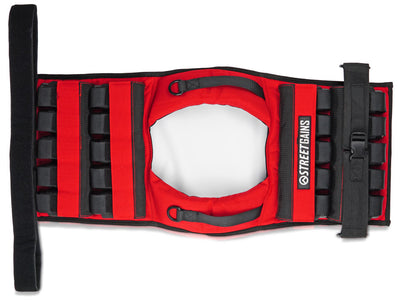 Gewichtsvest 20KG Rood – Inclusief Gewichten | StreetGains®
