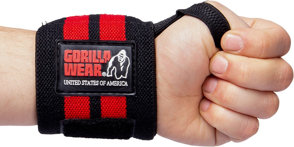 Wrist Wraps PRO Black/Red | Gorilla Wear®