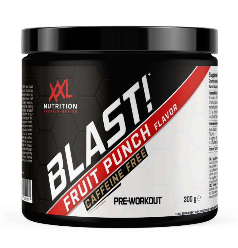 Blast! Pre-Workout Caffeine Free 300g | XXL Nutrition®