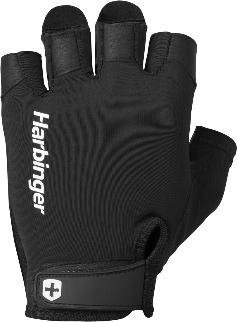 Pro 2.0 Unisex-Fitnesshandschuhe – Schwarz | Harbinger®
