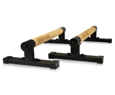 Holz-Parallettes – niedrig | StreetGains®