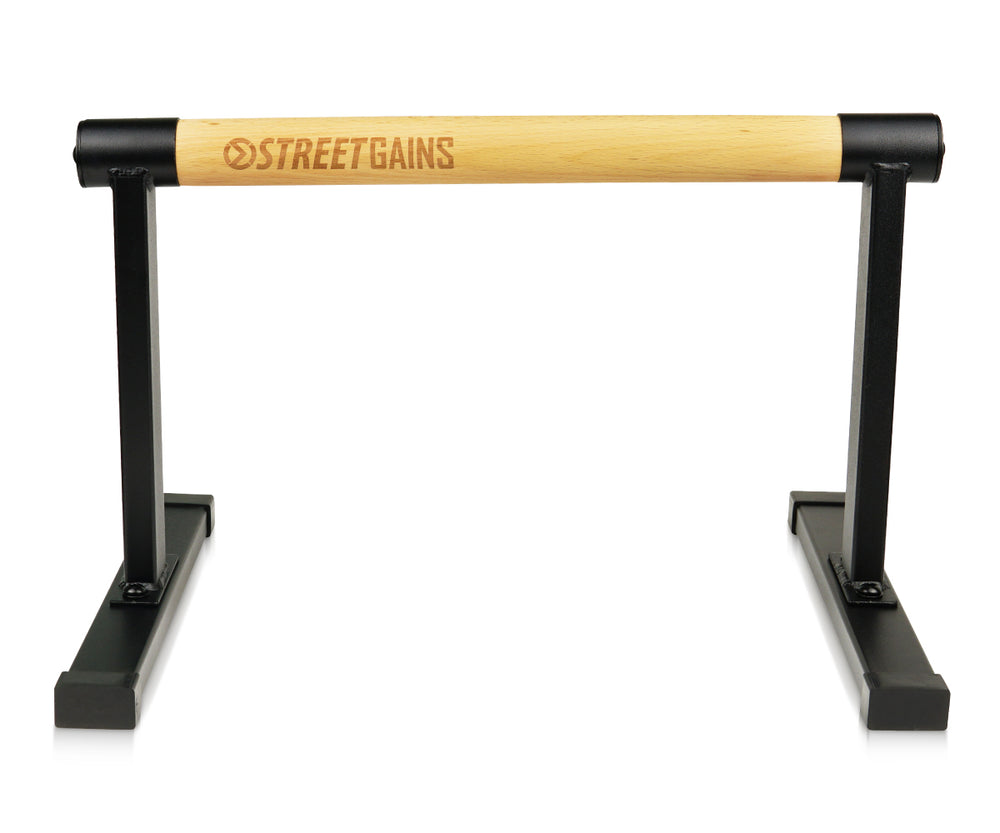 Parallettes en bois - Moyennes | StreetGains®