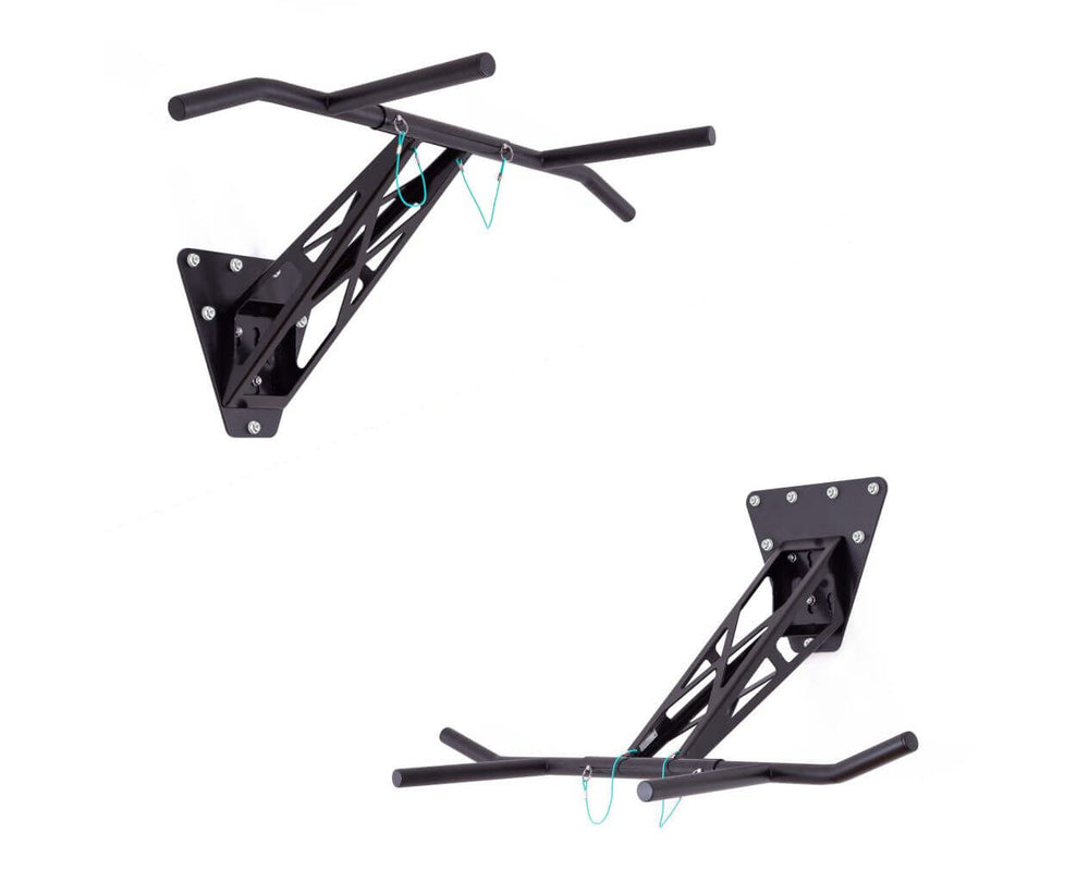 Barre de traction et de dips - Montage mural intérieur et extérieur | Pullup & Dip®