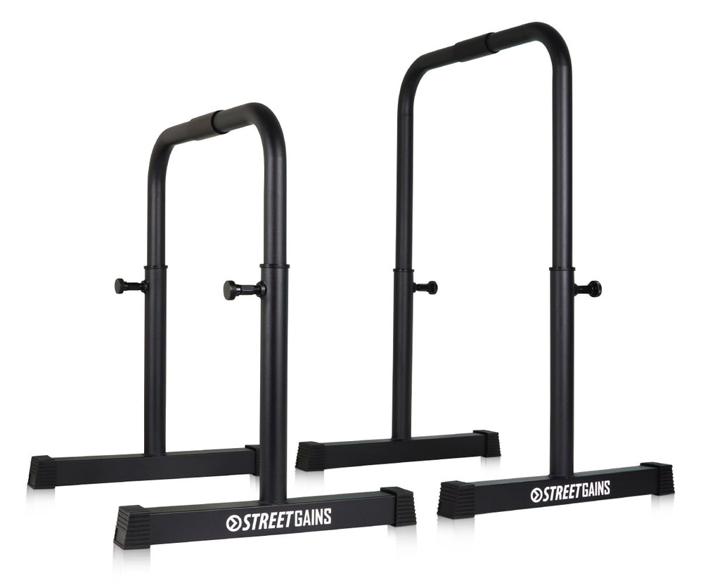 Verstellbare Fitness Equalizer Dip Bars | StreetGains®