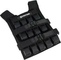 Gewichtsweste 40 kg Schwarz – inklusive Gewichte | StreetGains®